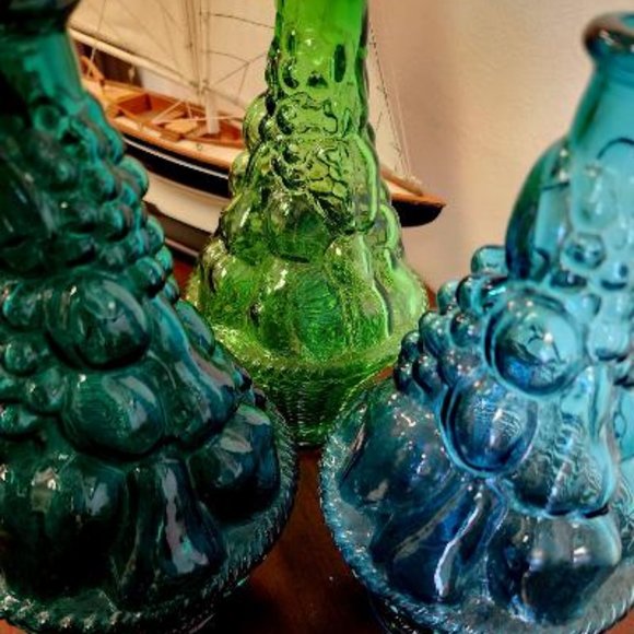 Empoli Italian Fruit Basket Genie Bottles (3) - Picture 1 of 6